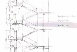 楼梯剖面图,楼梯剖面图的剖切符号标注在楼梯的