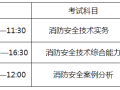 一级消防工程师考试时间顺序一级消防工程师报名时间2021考试时间