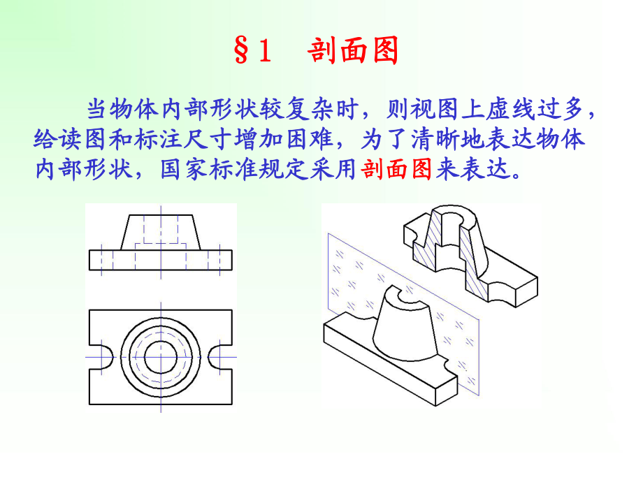 剖面图与断面图,剖面图与断面图的区别与联系  第2张