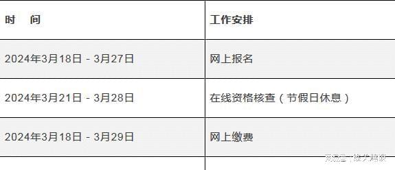 二建报名时间2024年报名时间,辽宁省
报考时间  第2张