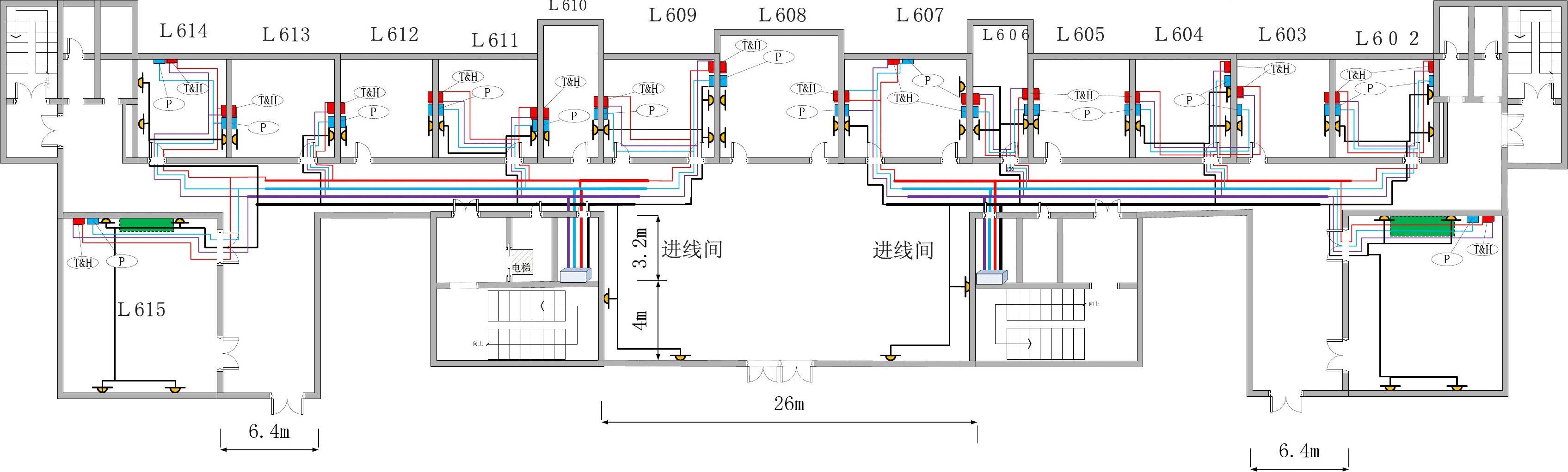 卫生间电路安装布线图布线图  第1张