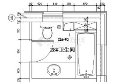 一卫改二卫生间设计公共卫生间平面图