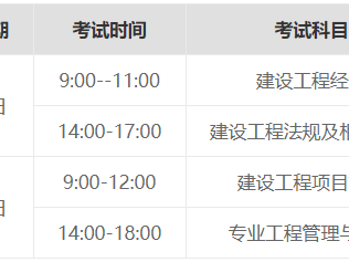 一级建造师考试安排一般是怎么安排的一级建造师考试时间够吗