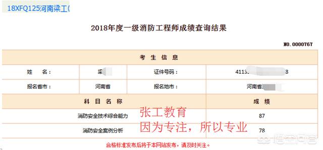 去年的消防工程师成绩已经下来了，考的怎么样呢？分享下你们的考试经验呗？  第17张