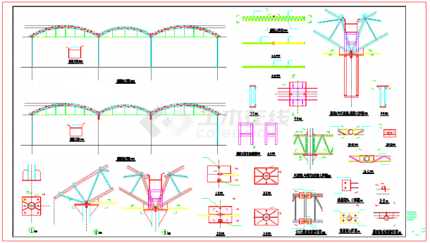 钢构图纸,钢构图纸字母大全  第1张