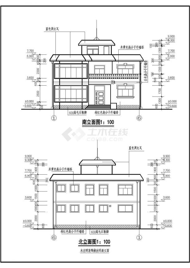 建筑图纸符号大全图解建筑图纸  第2张