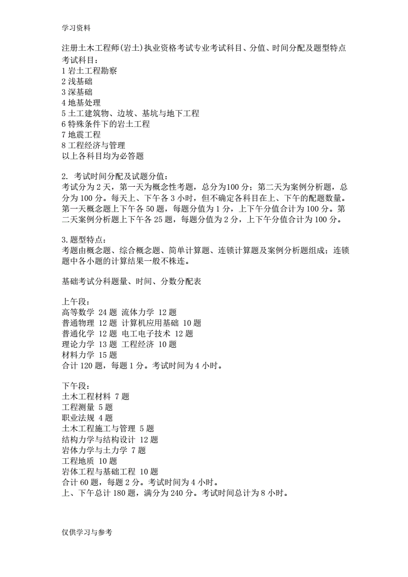 岩土工程师学了哪些科目,35岁后不要考岩土工程师  第1张