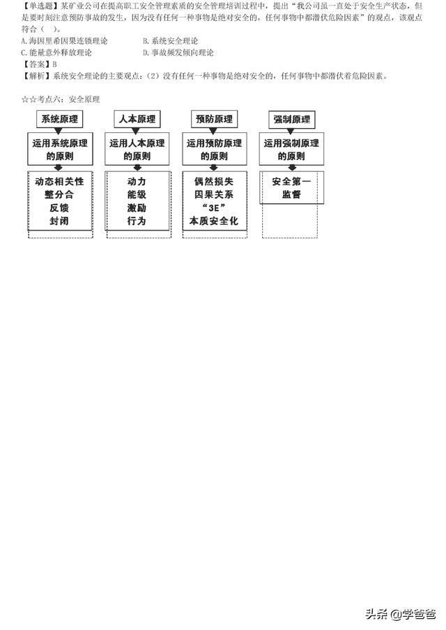 注册安全工程师安全管理,注册安全工程师安全管理知识点  第8张