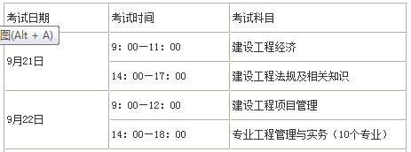 全国一级建造师报考科目国家一级建造师考试科目  第1张